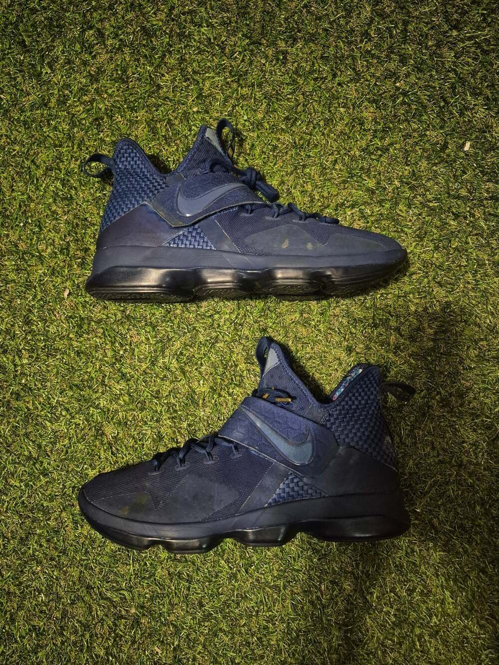 Nike LeBron 14 Limited Agimat Basketball Shoes Navy Blue 852402-400